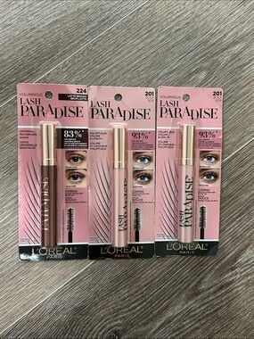 New 3X L'Oréal Lash Paradise Voluminous Mascara 🌸 FIRM RPICE 🌸